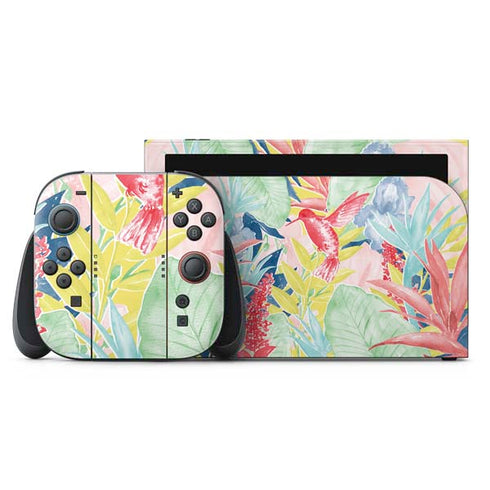 Spring Bird of Paradise Nintendo Switch 2 (2025) with Joy-Con Skin
